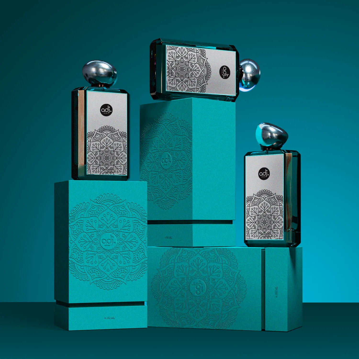 Perfume gift box packaging
